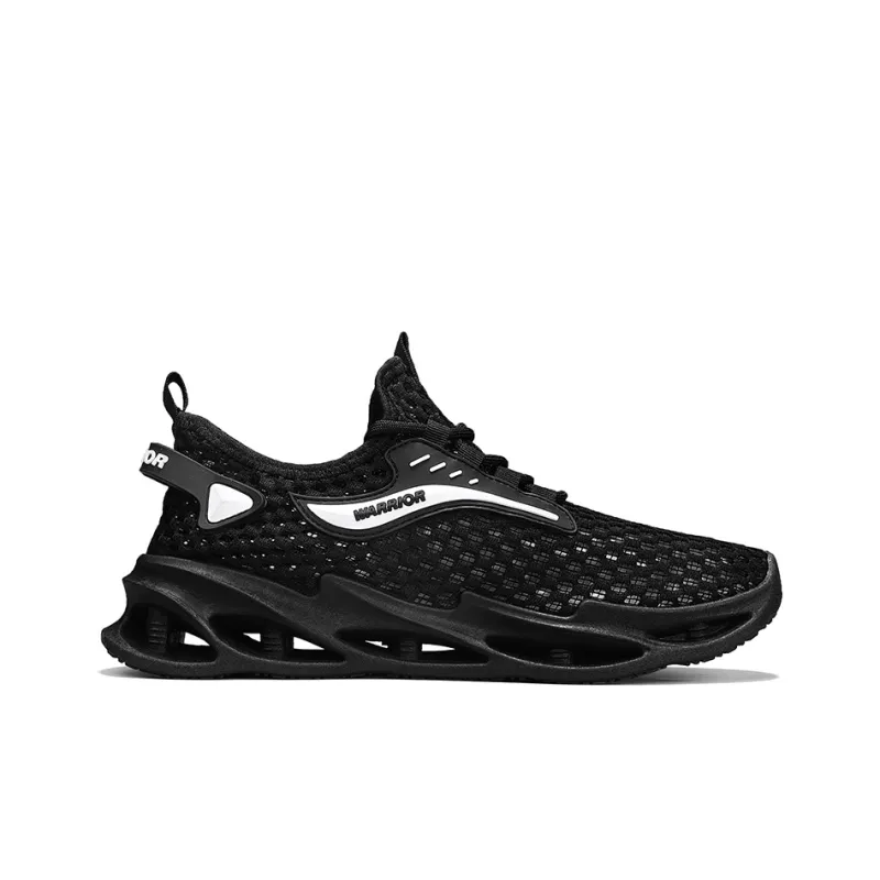 WARRIOR Running Shoes Men Low Top White-1