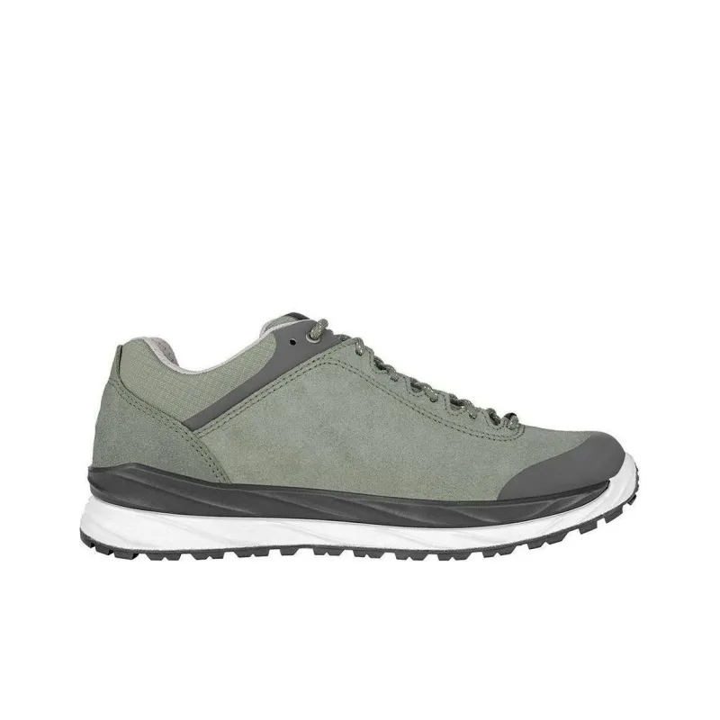 Lowa Malta GTX Anti-Slip Wear-Resistant Low-Top Trekking Shoes Women's Green Black-1