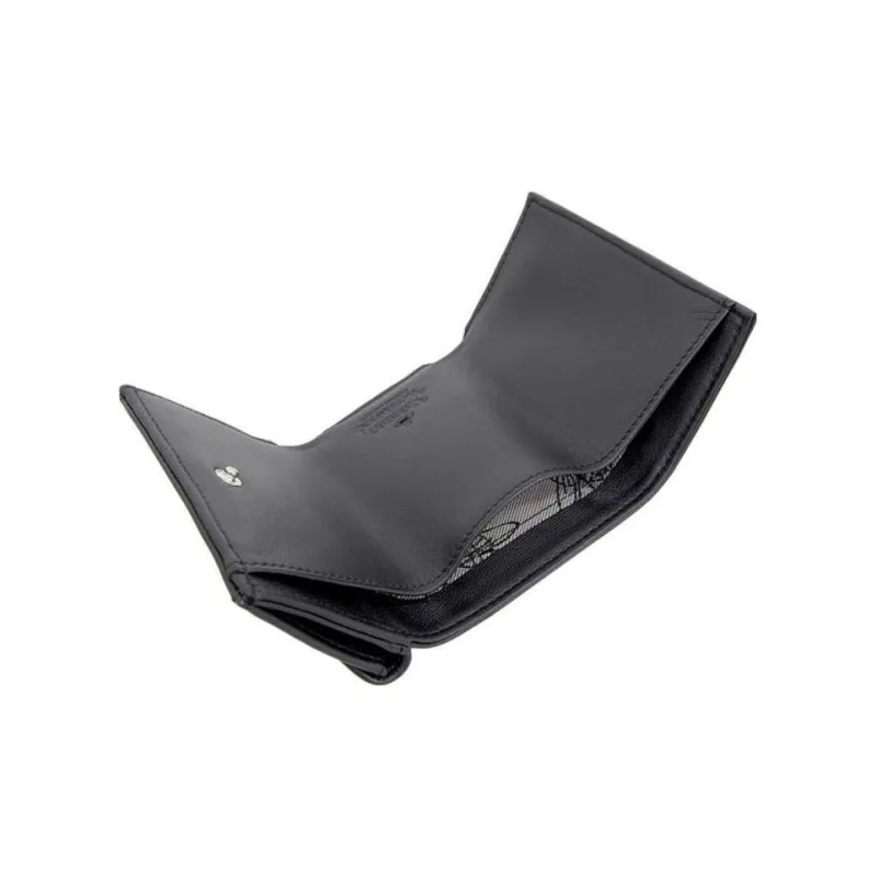Vivienne Westwood Leather Wallet Women's Black-3