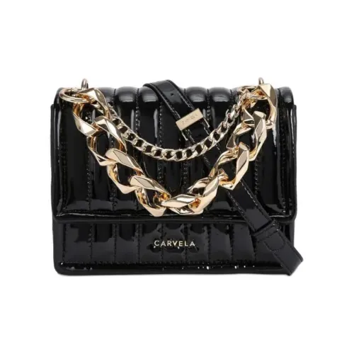 Kurt Geiger London Kensington Heart shaped Crossbody Bag Patent Leather Crossbody Bag Shoulder Bag Mini Women's Black