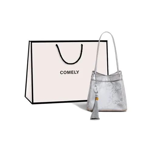 COMELY Handbags Silver