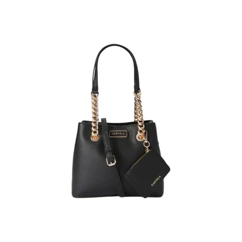 Kurt Geiger London Leather Bucket Handbag Shoulder Bag Mini Women's Black