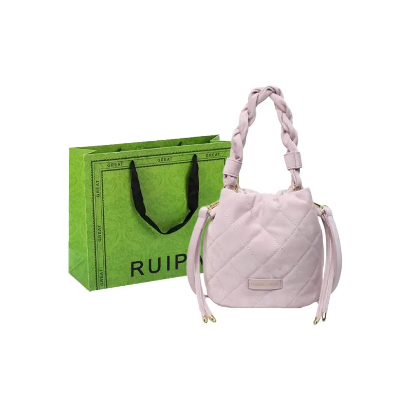 RUIPAI PU Handbags Shoulder Bag Crossbody Bag Regular Women's Pink/Ecru/Black/Purple/Coffee-18