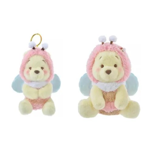 Disney Winnie The Pooh Pink Bee Winnie Dolls Plush Pendant Doll 35cm/16cm Height