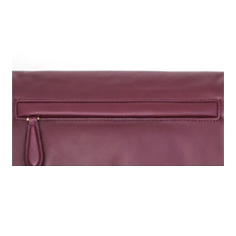 Burberry Olympia Lambskin Crescent Bag Portable Crossbody Bag Shoulder Bag Women's Dark Chestnut-4
