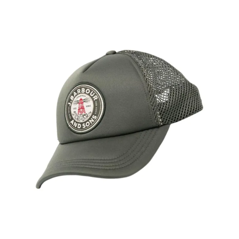 BARBOUR Polyester Baseball Caps Unisex Green-1