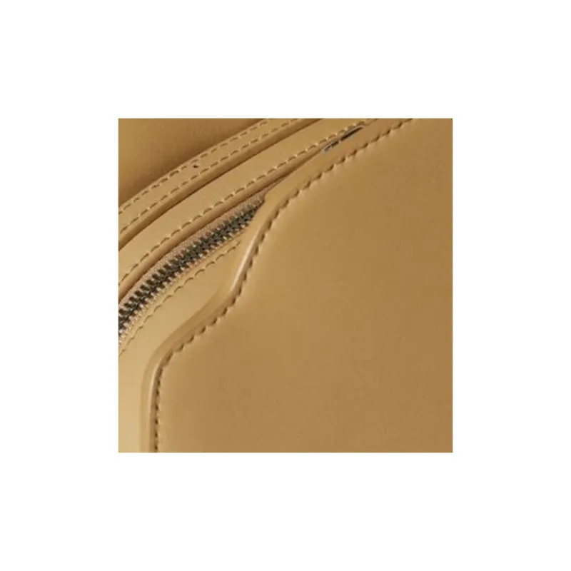 Loro Piana Sesia Calfskin Shoulder Bag Crossbody Bag Women's Light Brown-3