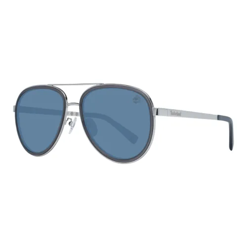 Timberland Metal Aviator Sunglasses Men's Gray