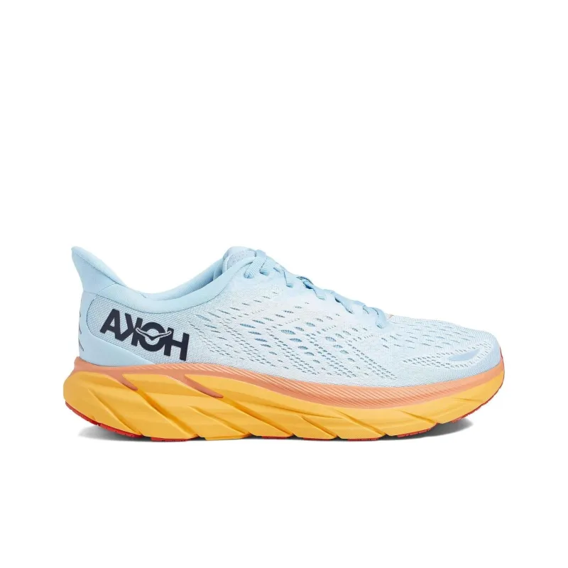 HOKA ONE ONE Clifton 8 Summer Song Ice Flow Orange Women's-1