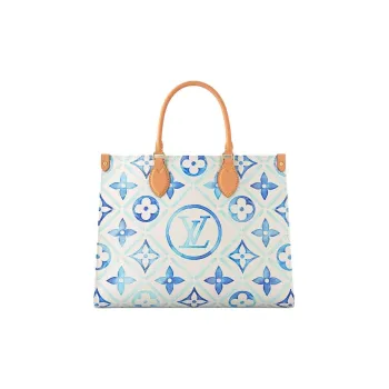LOUIS VUITTON OnTheGo Mm Lagoon Blue