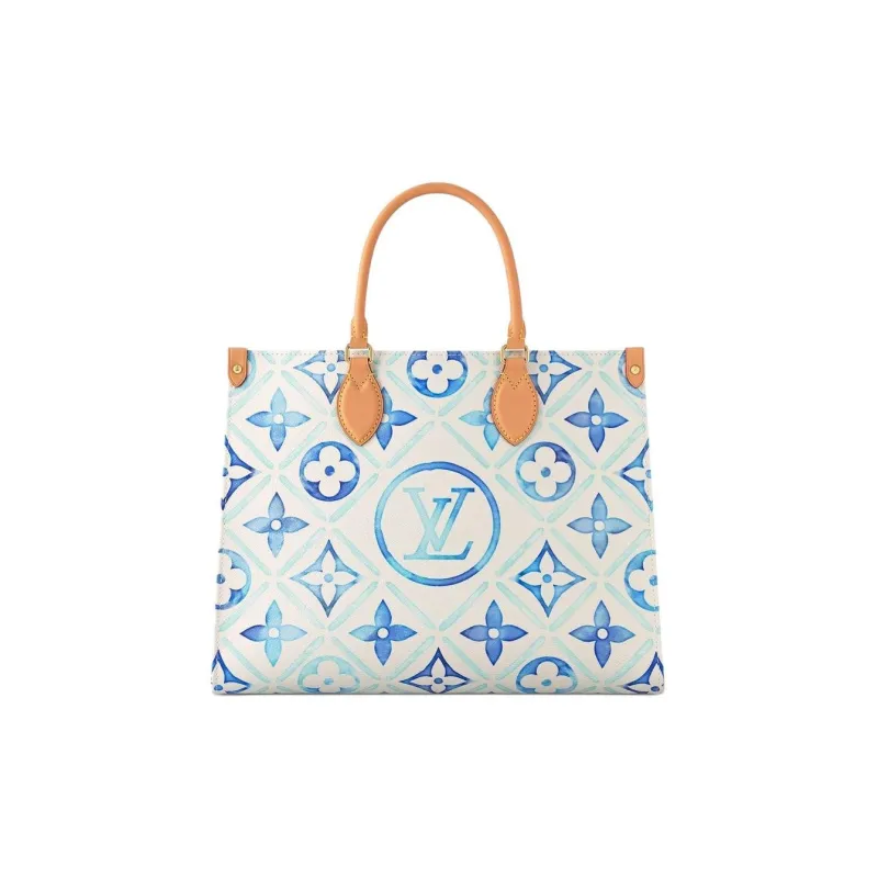 LOUIS VUITTON OnTheGo Mm Lagoon Blue-0