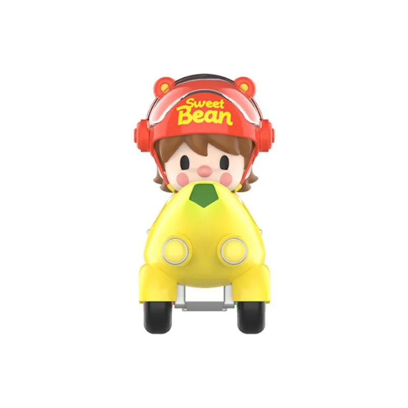 POP MART Little Sweet Bean Banana Chocolate Bean Trendy Figures 13.6cm-1