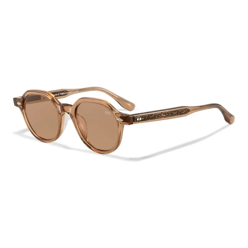 APRIL Plate Frame Irregular Shape Sunglasses With Polarized Lenses Unisex-6