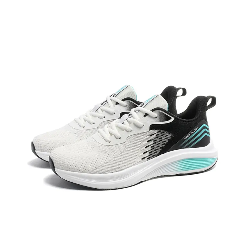 K bird Breathable Lightweight Rebound Low Top Running Shoes Men's-3