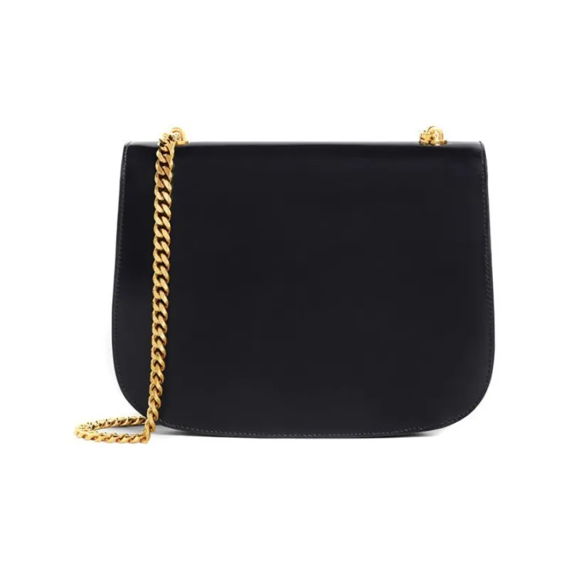 CELINE TriompheBesace Satin Calfskin Handbags Shoulder Bags Women's-3