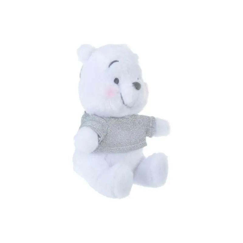 Disney Winnie Winter Shiny Color Dolls Plush Pendant 13.5cm Height-2