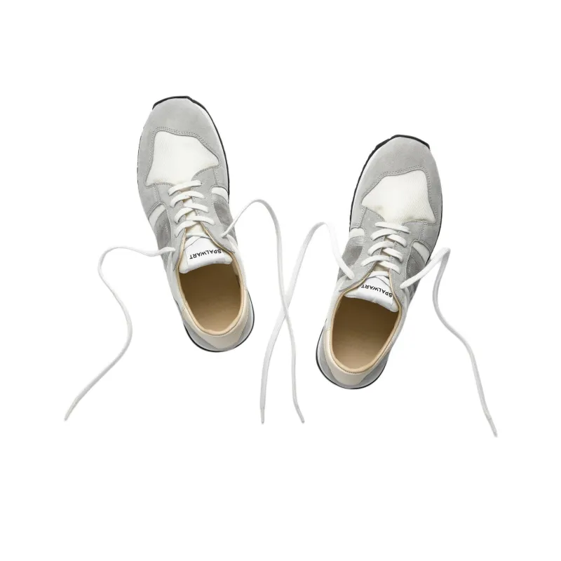 SPALWART Blaster Low Top Casual Shoes Unisex Gray White-4