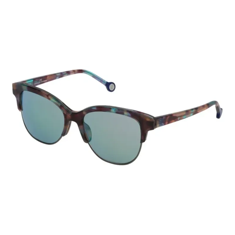 CarolinaHerrera Rectangular Sunglasses Unisex Brown-0