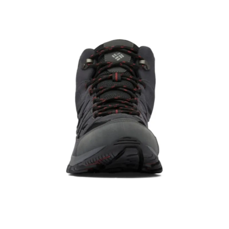 Columbia CRESTWOOD Cushioning Waterproof Mid Top Hiking Shoes Men's Black-2