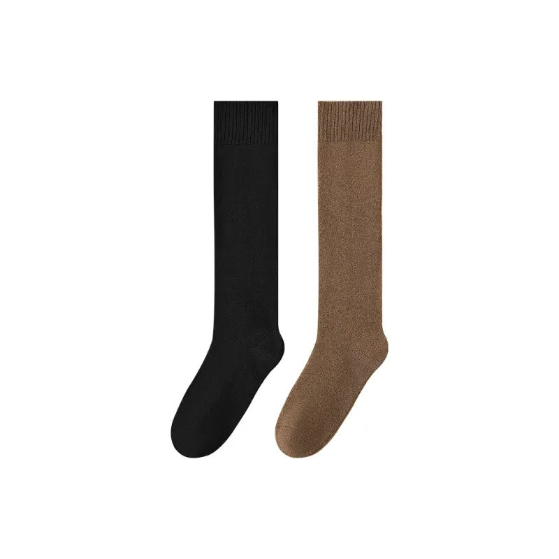 H YXIANG Knee High Socks Women's 2 Pack-7
