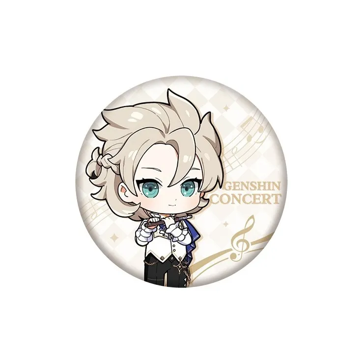 GenShin Xiao, Zhongli, Tartaglia, Abul, Eula, Ganyu, Diona Dust World Splendid Collection Character Q Version Badges-2