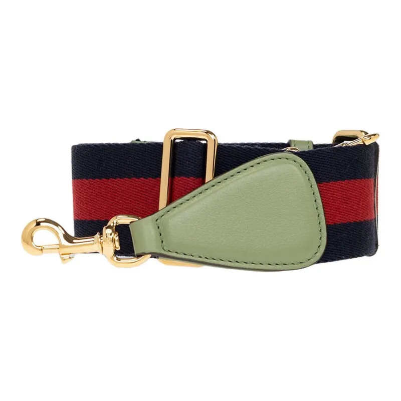 GUCCI Blondie Leather Shoulder Bag Crossbody Bag Mini Women's Green-2
