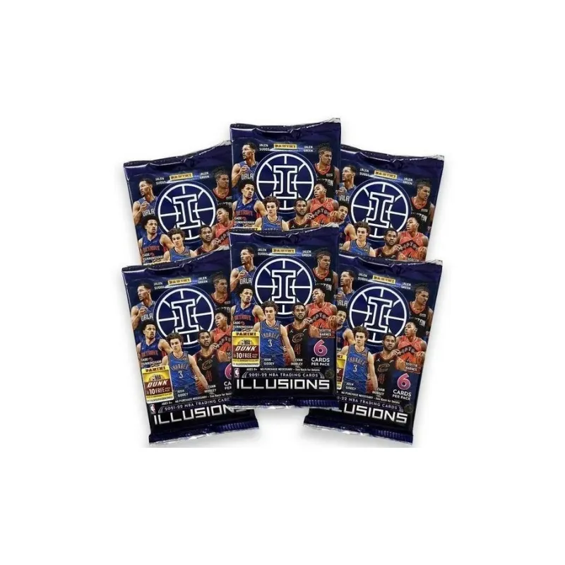 PANINI NBA Basketball Card 2021 22 Illusions Basketball Retail Box Fantasy Retail Sports Cards-1