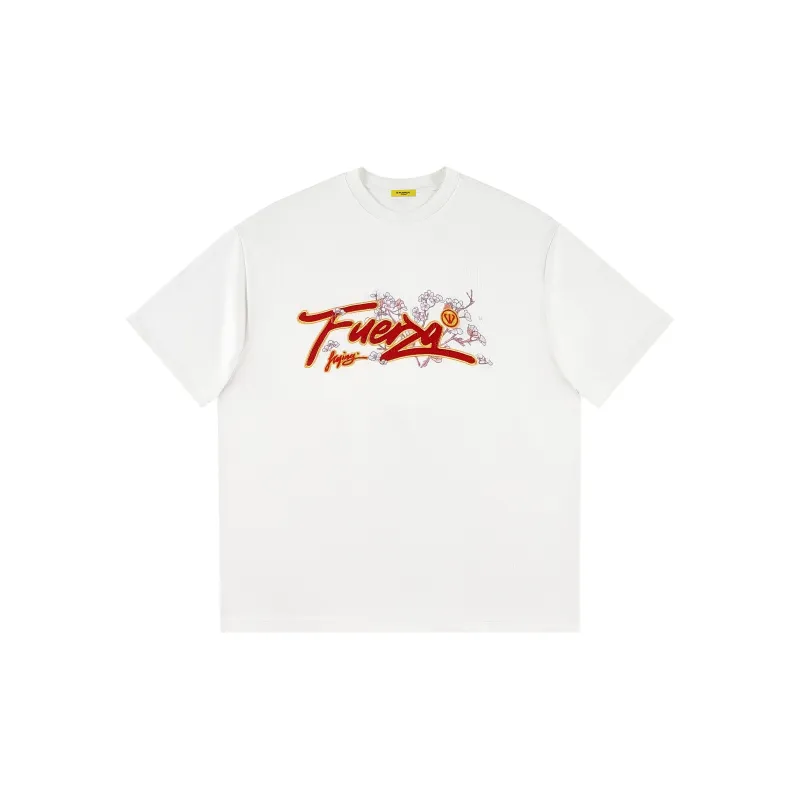FUERZA Drop Shoulder Sleeve T Shirt Unisex-1