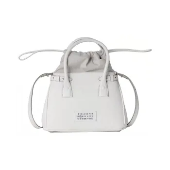 Maison Margiela Calfskin Shoulder Bag, Crossbody Bag, Handbag Women's White
