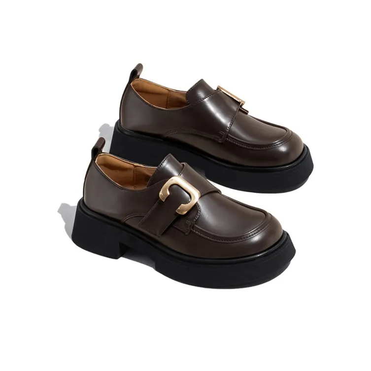 Old Meow British Style Loafers 5cm Women's-10