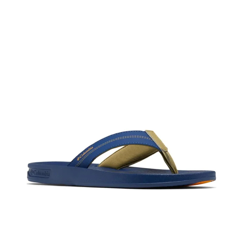 Columbia Slip-Resistant Quick Dry Flip Flops Men's Blue-1