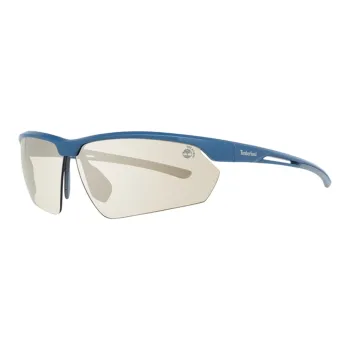 Timberland Irregular Shape Sunglasses Men's Blue