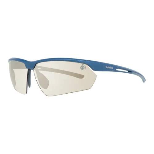 Timberland Irregular Shape Sunglasses Men's Blue