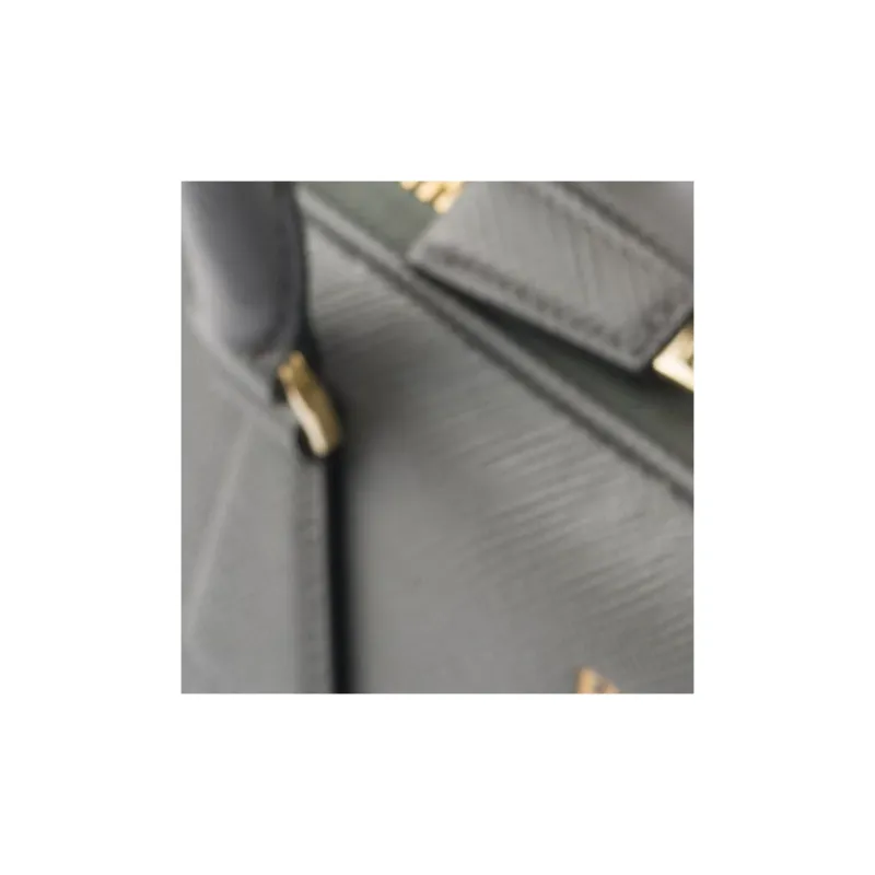 PRADA Saffiano Leather Handbag Large Size Women's Marble Gray-5