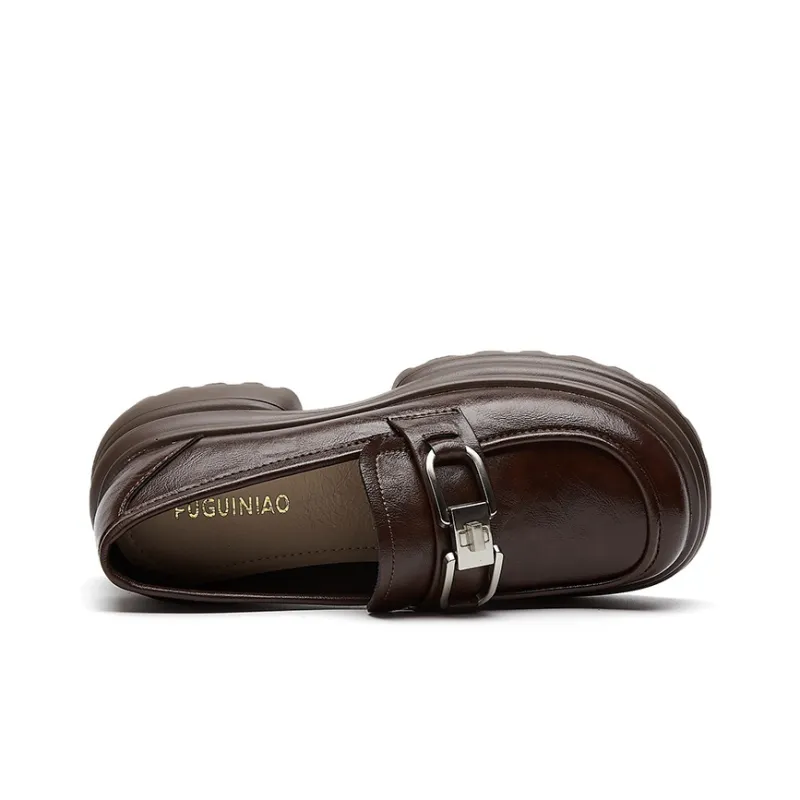 Rich birds Loafers Women's Black/Brown-9