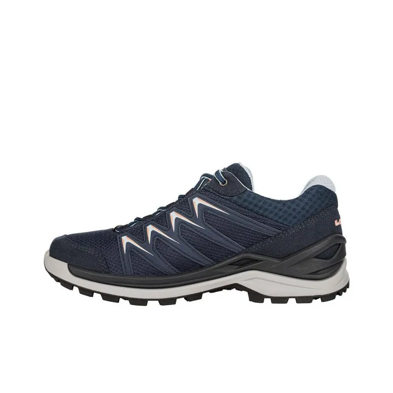 Lowa INNOX PRO Wear-resistant And Waterproof Low-Top Trekking Shoes Women's Blue-1