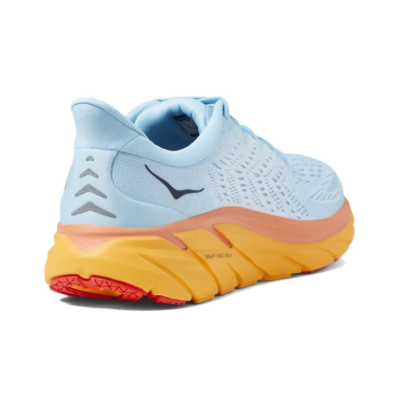 HOKA ONE ONE Clifton 8 Summer Song Ice Flow Orange Women's-3