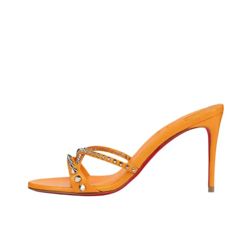 CL LUBOTING Slip Resistant Slide Slippers Women's Orange