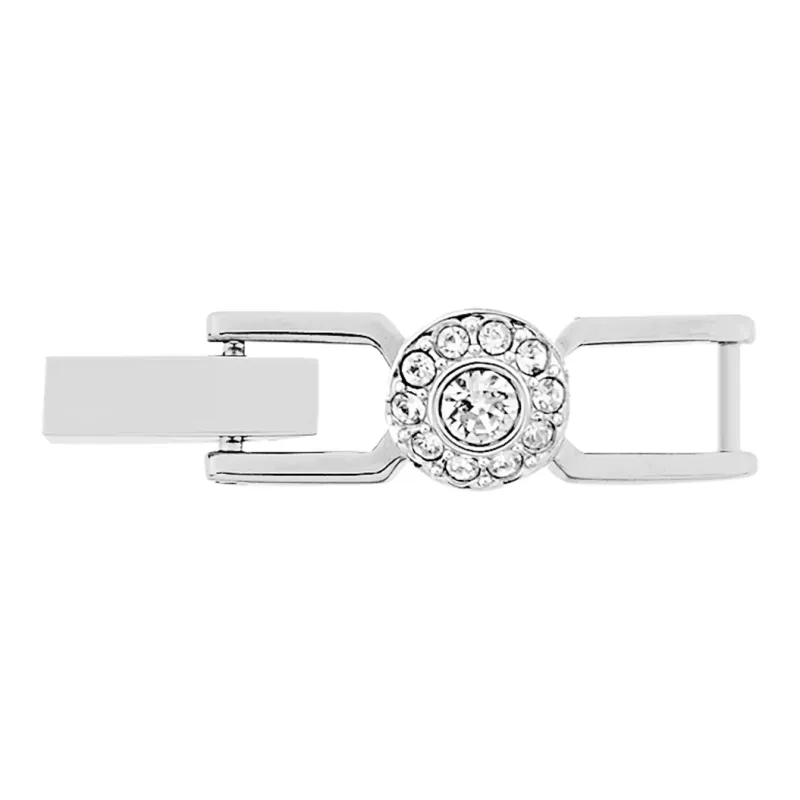 Swarovski Extender Chain Unisex Silver-0