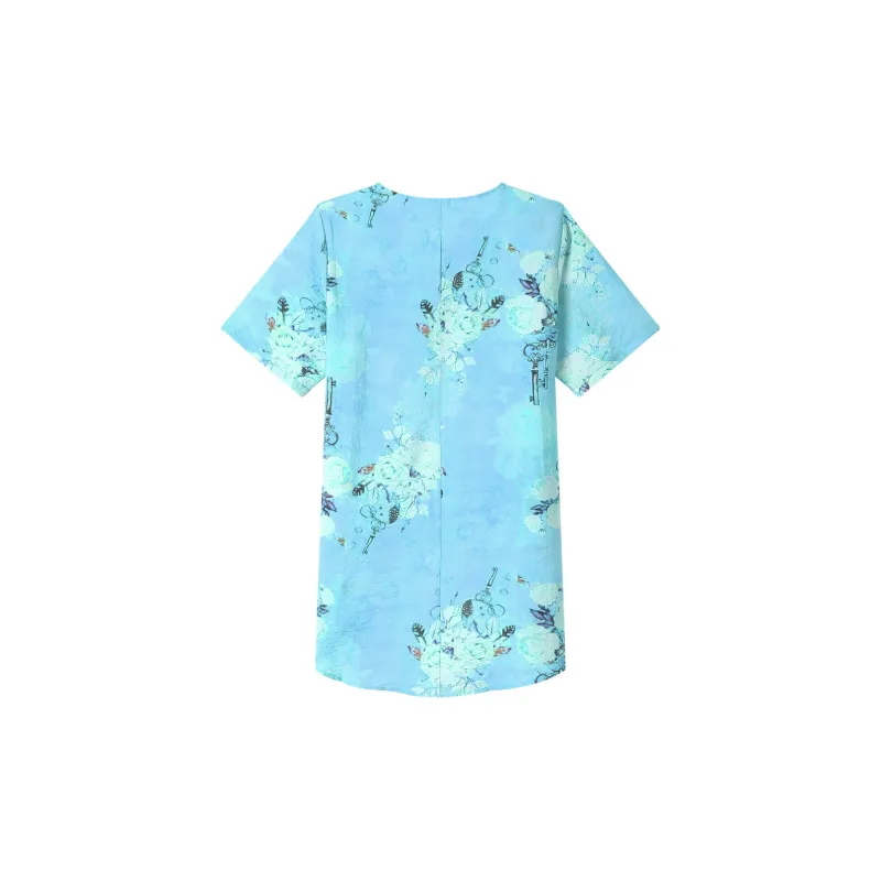 H YXIANG Chiffon Shirts Women's-1