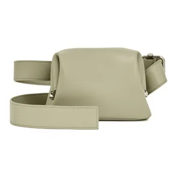 OSOI PECAN BROT Cow Leather Fanny Pack Shoulder Bag Crossbody Bag Regular Women's Sage Green