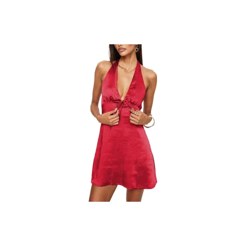 PRINCESS POLLY Sleeveless Dresses Women's Red