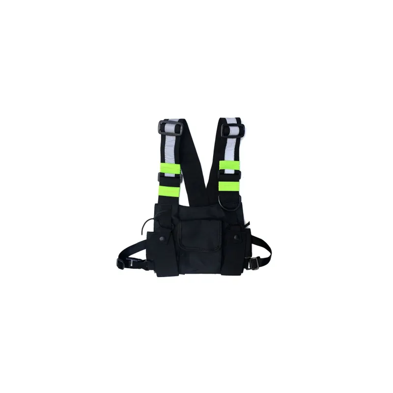 GKY Oxford Backpack Regular Unisex Black/Green/Purple/Red-0
