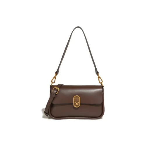 Disney Mickey Series PU Leather Crossbody Bag Regular Women's Brown