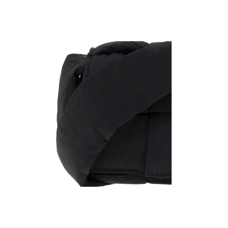 Bottega Veneta CASSETTE Polyamide Crossbody Bag, Shoulder Bag Mini Unisex Black-5