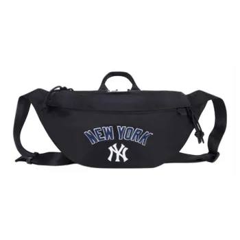 New Era Fabric Shoulder Bag Crossbody Bag Fanny Pack Regular Unisex Black