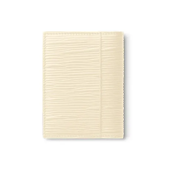 MONTBLANC Cow Leather Card Holder Men's White-1