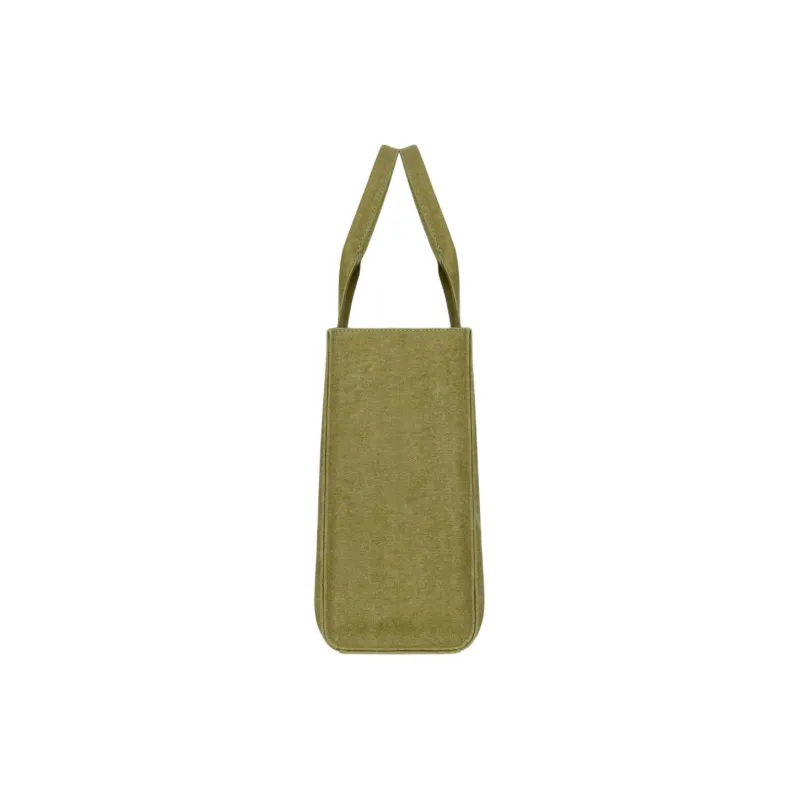 Givenchy Washed Cotton Canvas Tote Bag Shopping Bag Handbag Men's Khaki-1