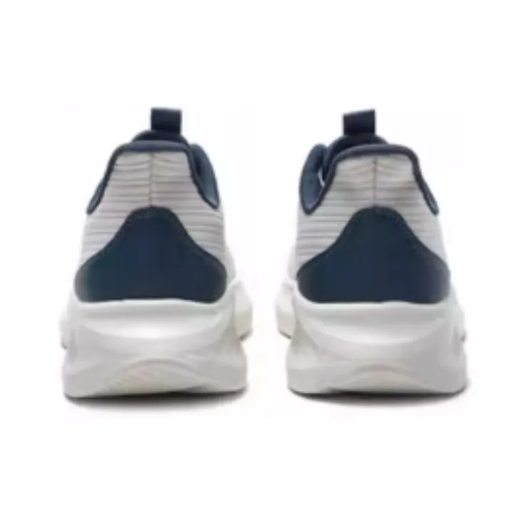 QIAODAN Cushioning, Breathable, Lightweight Low Top Casual Running Shoes Men's White-4