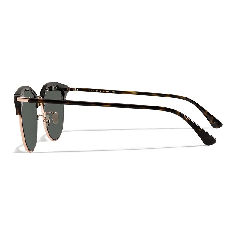 APRIL Plate Frame Titanium Round Sunglasses Unisex-10
